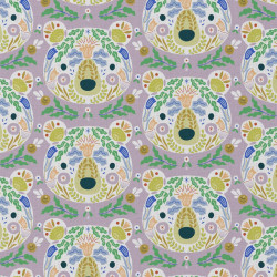 Printed Cotton BYRNISON Lilac / Green